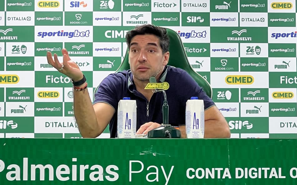 Abel Ferreira, técnico do Palmeiras