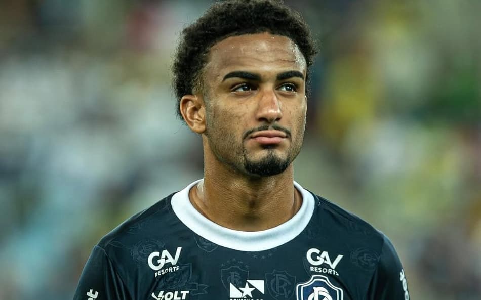 Kayky Almeida em campo pelo Remo (Foto: Reprodução)