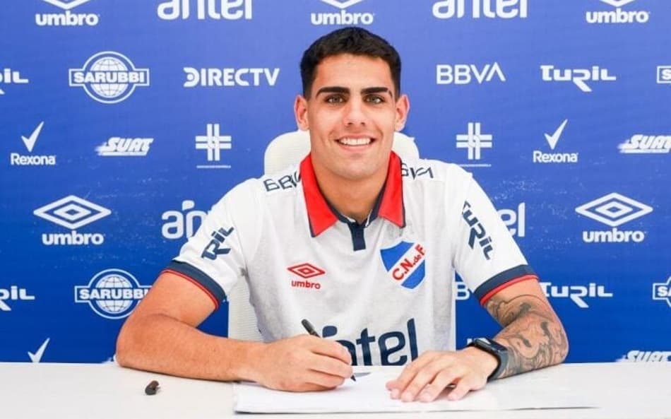 Lucas Villalba deve reforçar o Botafogo (Foto: Divulgação/Nacional-URU)