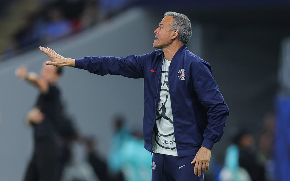 Luis Enrique comanda PSG contra o Flamengo, no Mundial