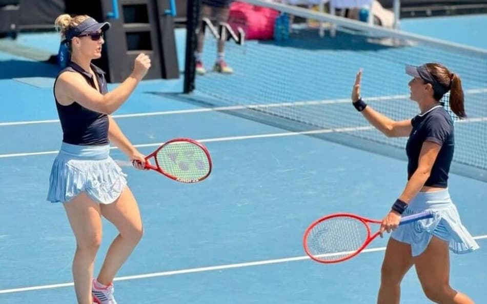 Stefani vai à semifinal de duplas femininas pela primeira vez no Australian Open
