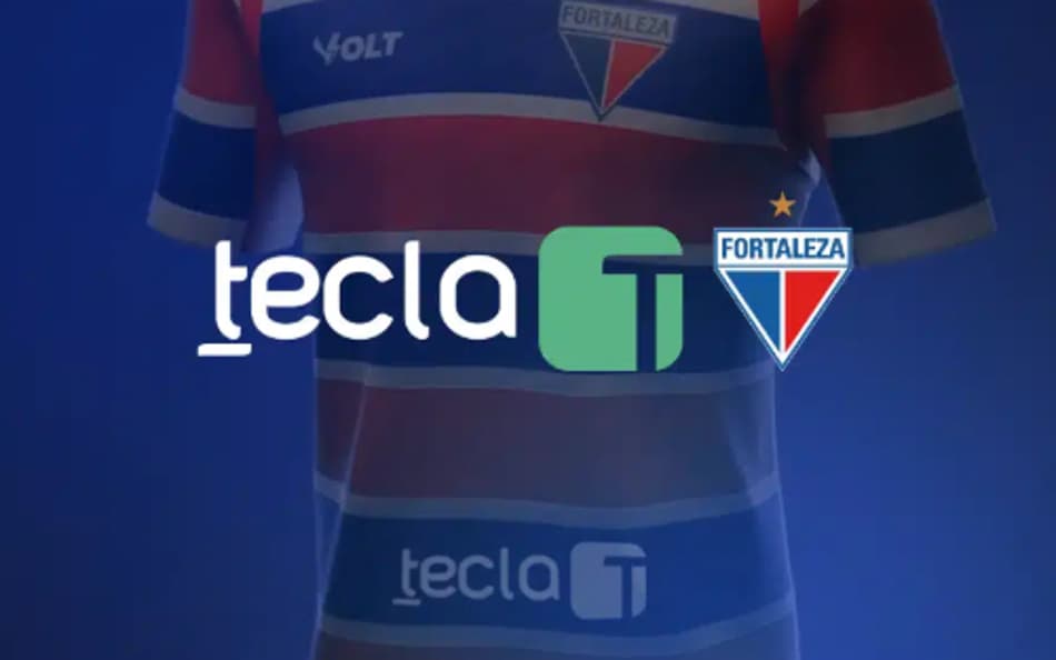 Fortaleza renova patrocínio com a Tecla T e amplia exposição da marca no uniforme