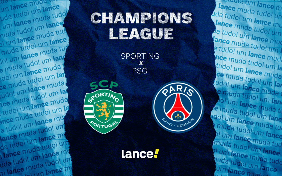 Sporting x PSG: onde assistir e prováveis escalações do duelo da Champions League