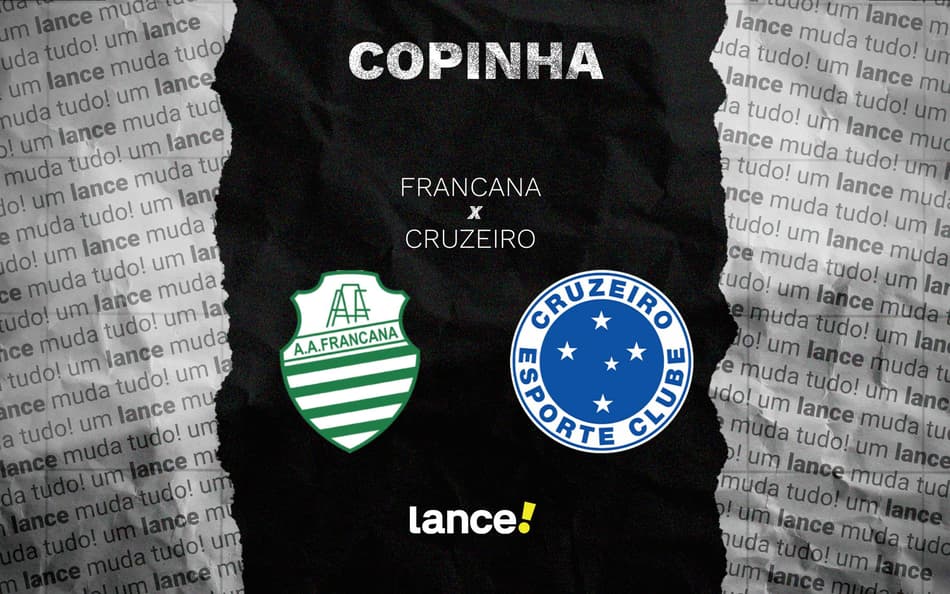 Francana x Cruzeiro (Foto: Arte Lance!)
