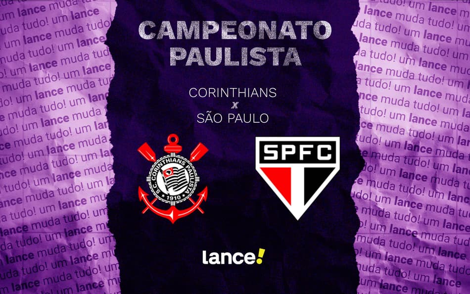 Corinthians x São Paulo: onde assistir, horário e escalações do jogo pelo Paulistão