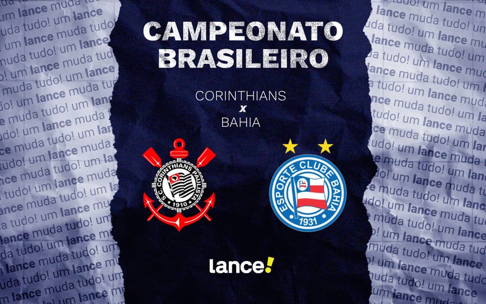 Corinthians x Bahia: onde assistir ao vivo, horário e prováveis escalações pelo Brasileirão