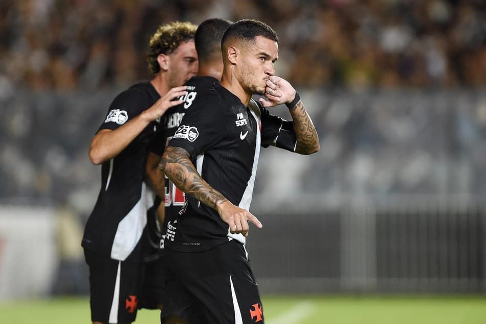 Coutinho em Vasco e Marica pelo Campeonato Carioca 2026.