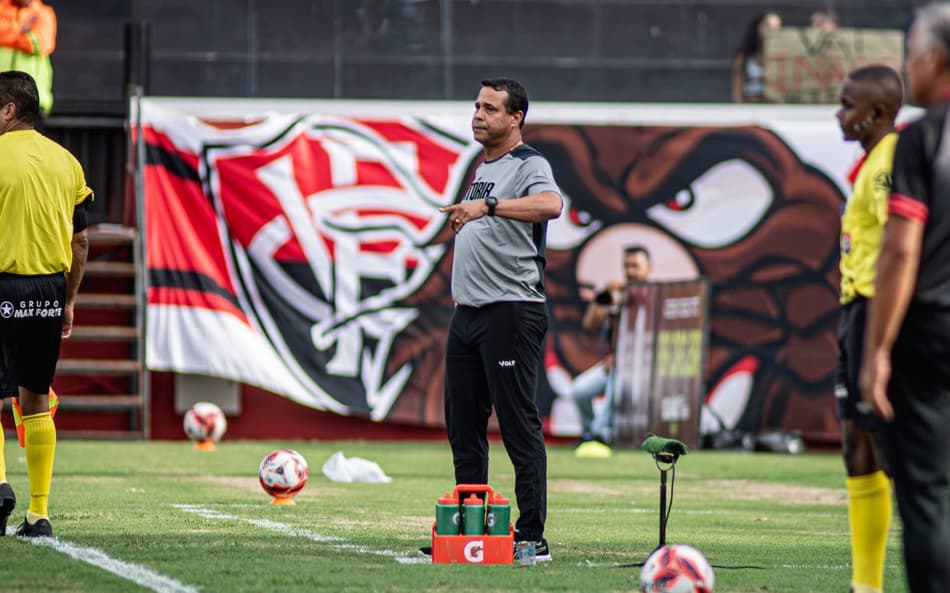 Rodrigo Chagas, treinador do Vitória no Campeonato Baiano (Foto: Victor Ferreira / EC Vitória)