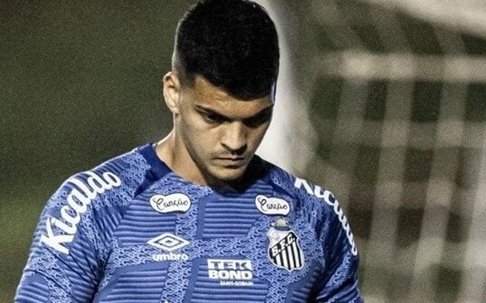 Goleiro Gabriel Brazão - Santos