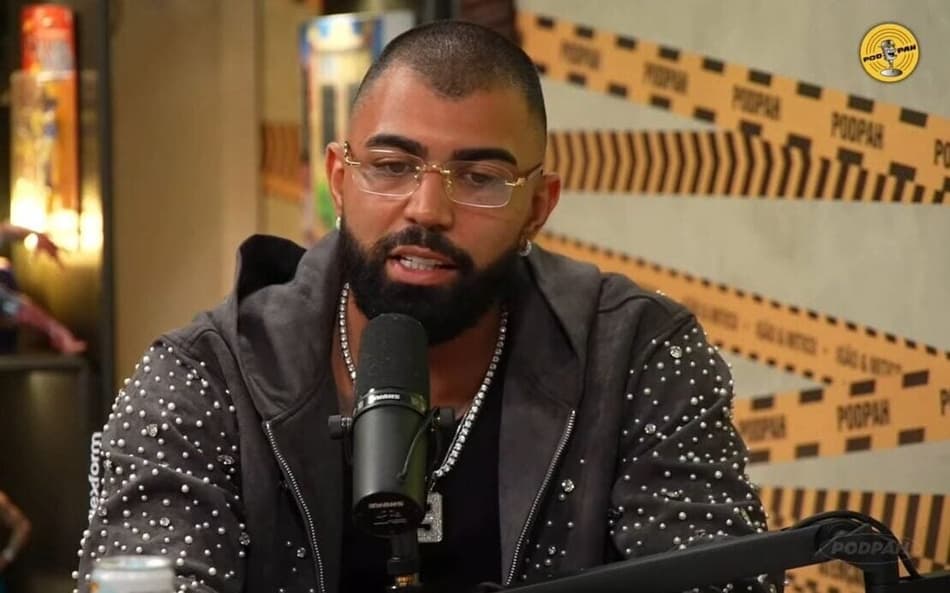 Gabigol (Foto: Reprodução Podpah)