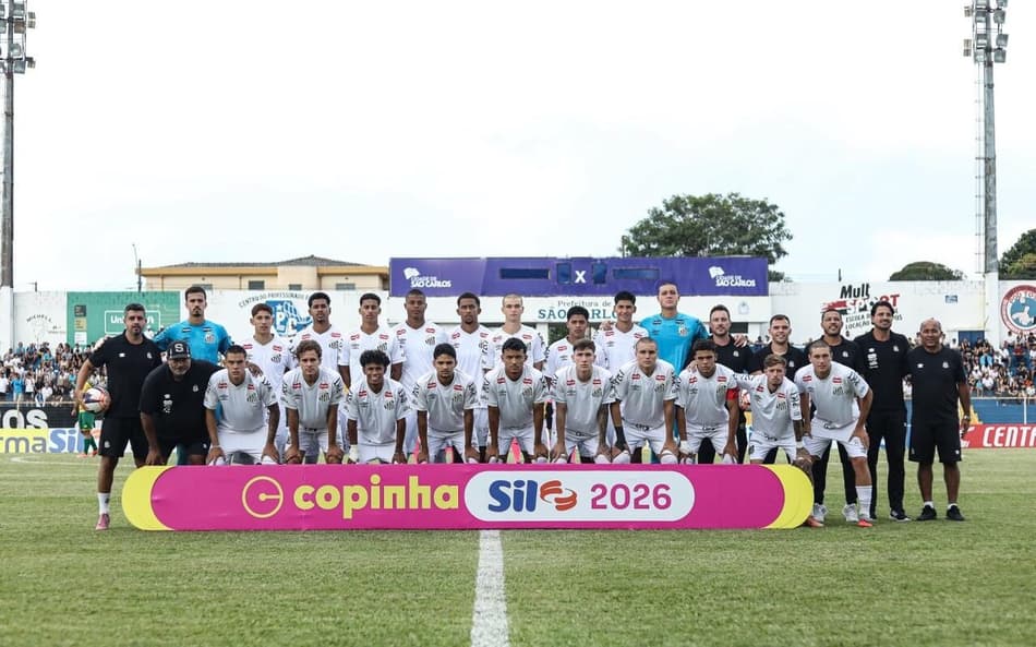 Santos busca o tetracampeonato da Copinha. (Foto: Reinaldo Campos/ Santos FC)