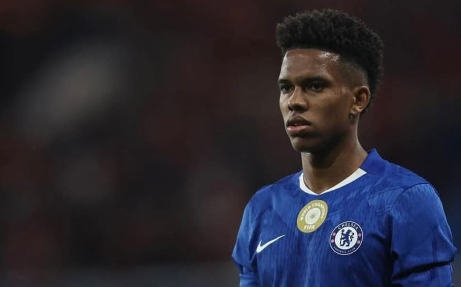 Estêvão em ação pelo Chelsea (Foto: Reprodução Instagram/Estêvão)