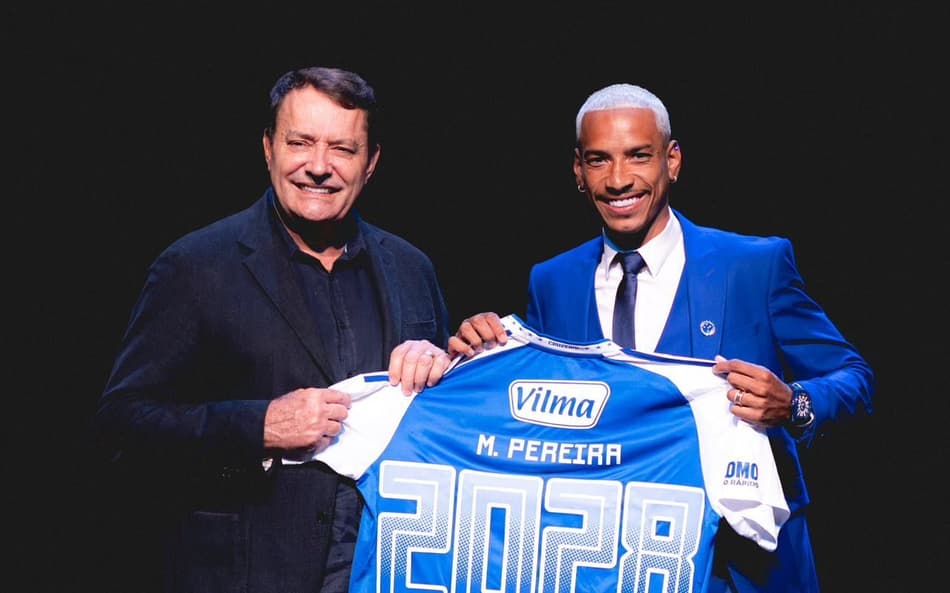 Matheus Pereira e Pedro Lourenço (Foto: Yuri Laurindo/ One9Content/Cruzeiro)