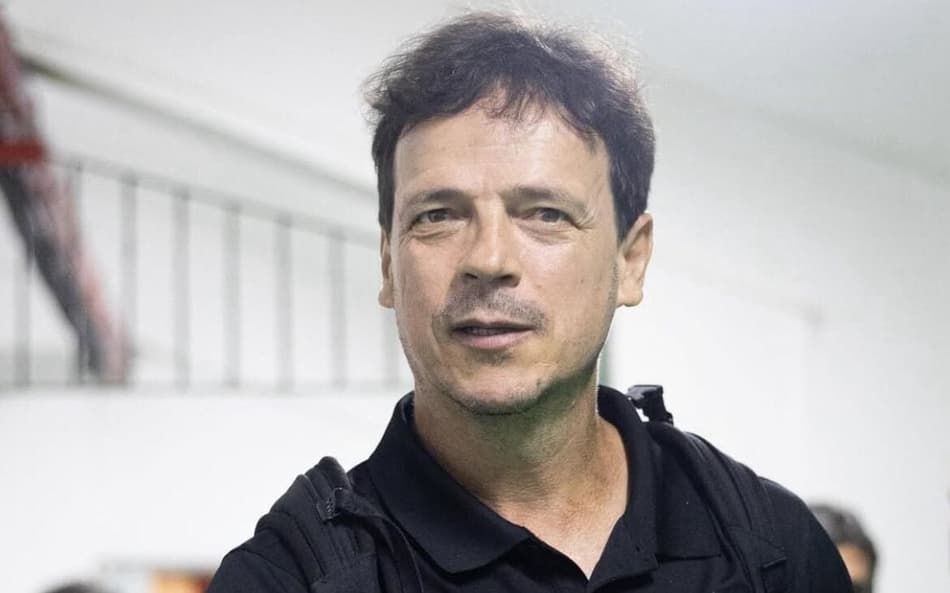 Fernando Diniz antes da partida entre Vasco e Boavista (Foto: Matheus Lima/Vasco)