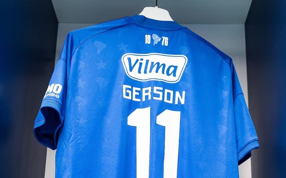 Camisa 11 do Gerson (Foto: Gustavo Aleixo/Cruzeiro)