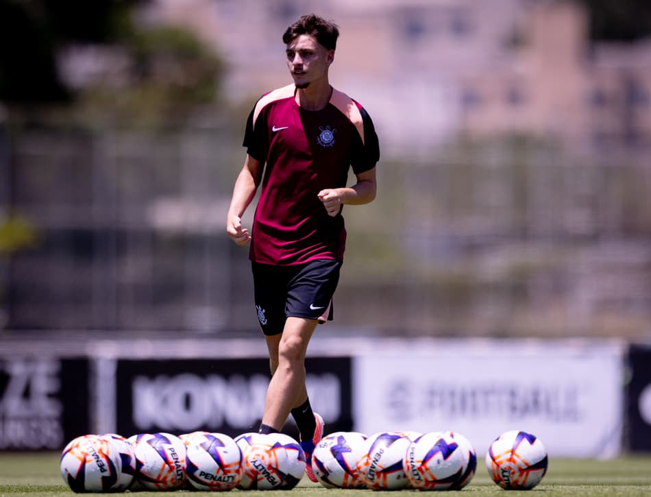 Bidon é o novo camisa 7 do Corinthians (Foto: Rodrigo Coca/Agência Corinthians)
