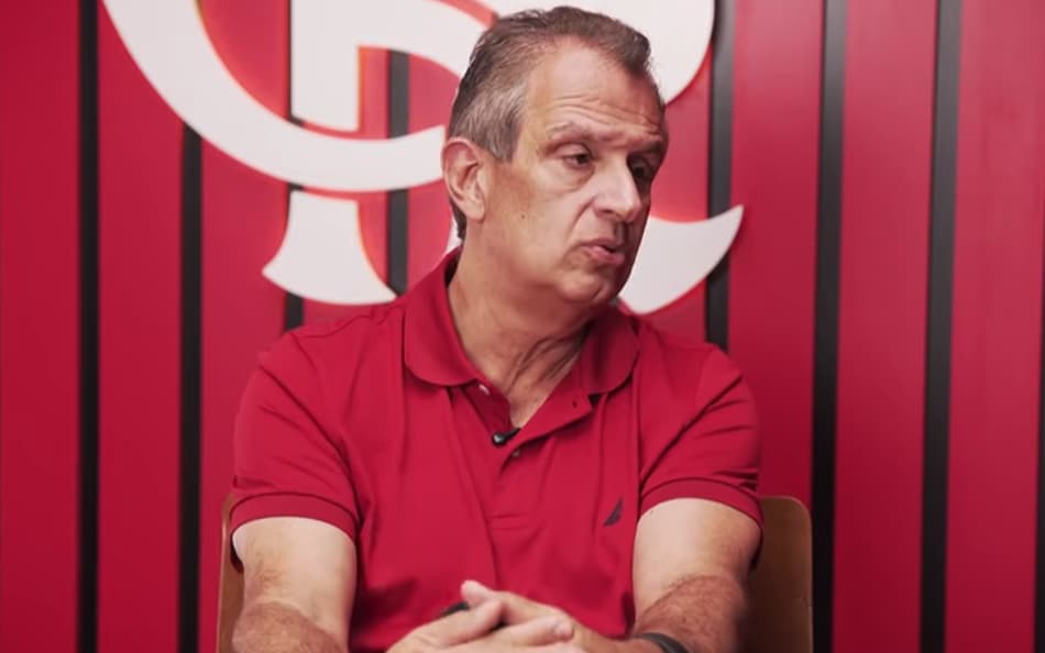 Luiz Eduardo Baptista (BAP) é o presidente do Flamengo (Foto: Reprodução/Flamengo TV)