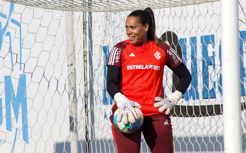 Bárbara, goleira do Internacional. (Foto: Internacional/Divulgação)