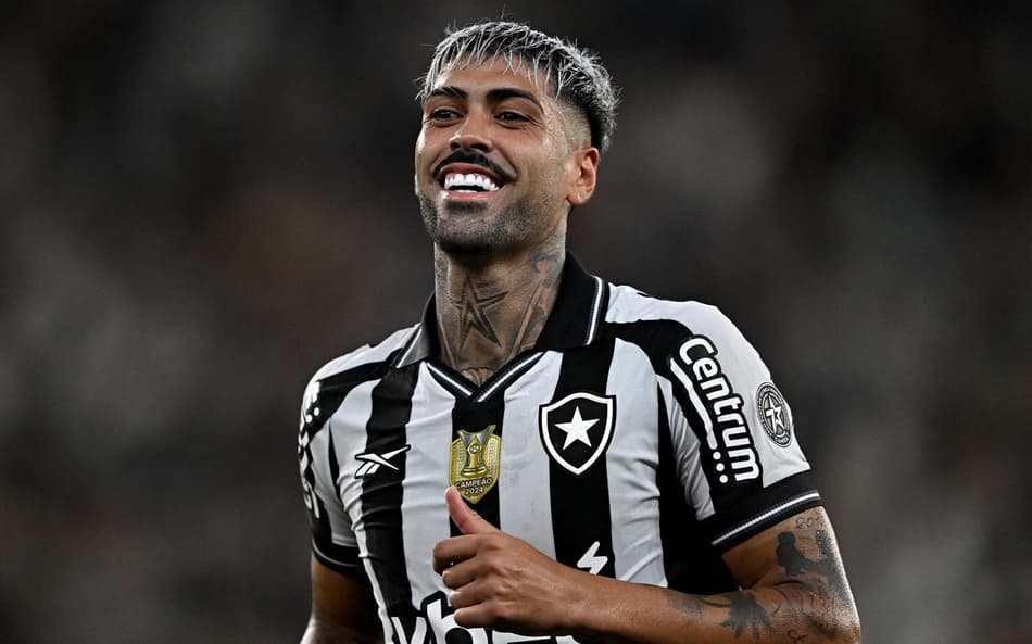 Barboza em jogo do Botafogo contra o Vasco pelo Brasileirão de 2025