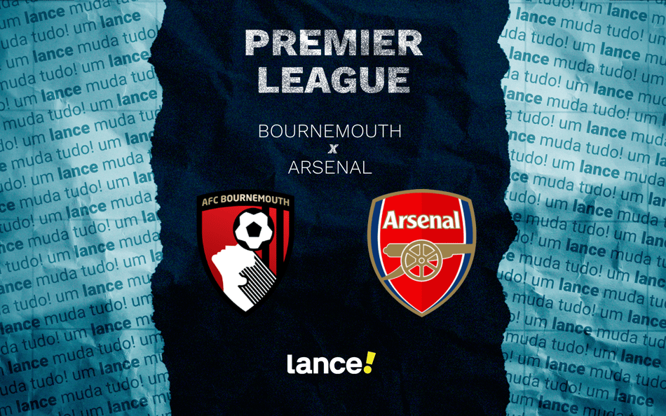 Bournemouth x Arsenal: onde assistir pela Premier League (Foto: Arte/Lance!)