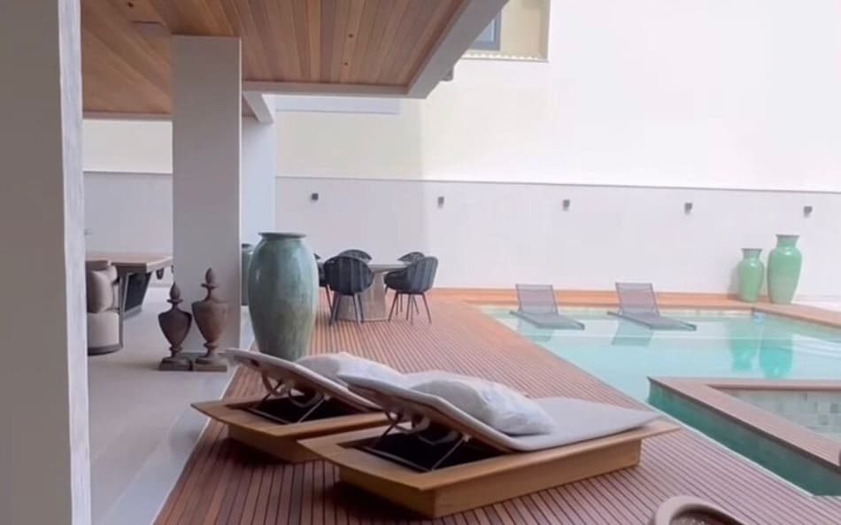 Mansão de Lucas Paquetá no Rio de Janeiro (Foto: Reprodução)