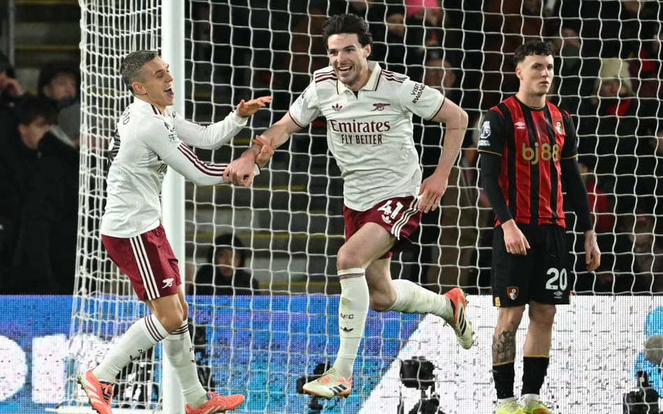Com gols e falhas de Seleção Brasileira, Arsenal vence Bournemouth na Premier League
