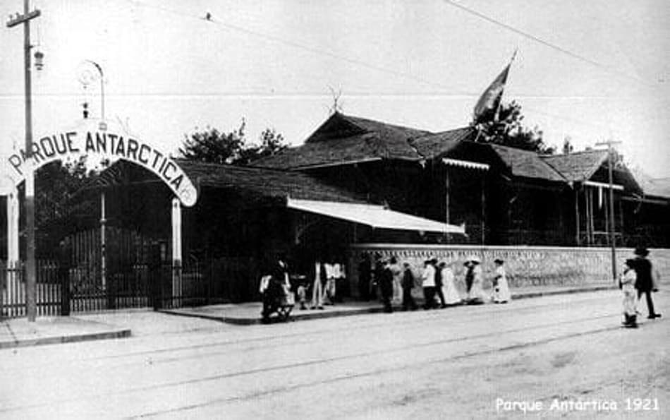 O Parque Antarctica, na zona oeste de São Paulo, foi a primeira grande casa do Palestra Italia, atual Palmeiras. (Foto: Palmeiras)