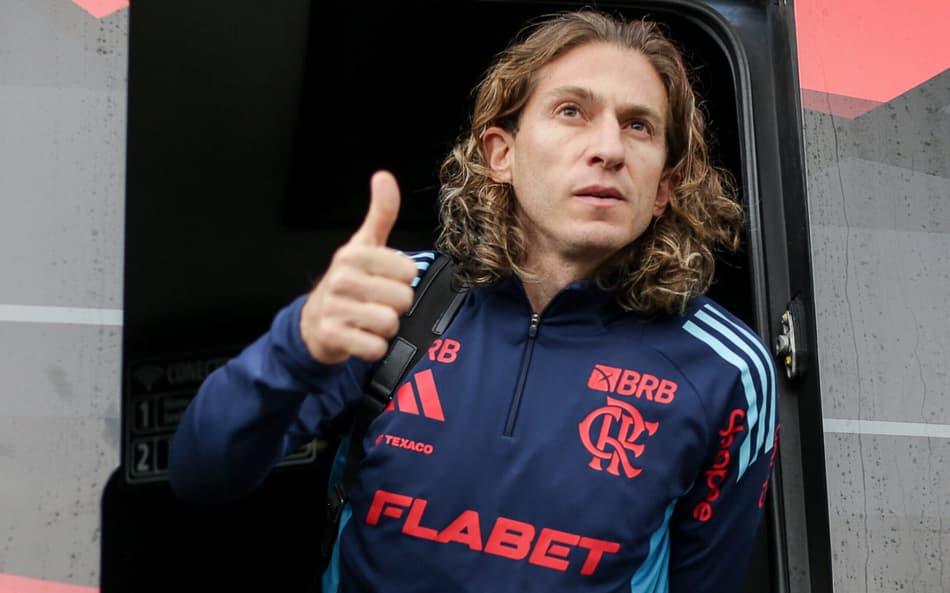 Filipe Luís, técnico do Flamengo (Foto: Gilvan de Souza/Flamengo)