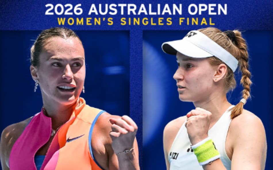 AO VIVO: Acompanhe a final do Australian Open entre Sabalenka e Rybakina