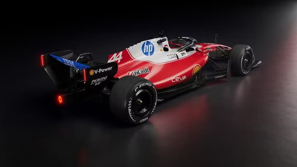 Novo carro da Ferrari