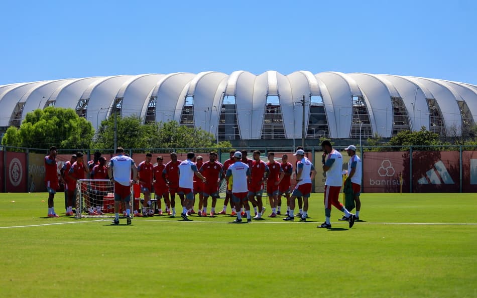 Treino do Internacional na pré-temporada de 2026