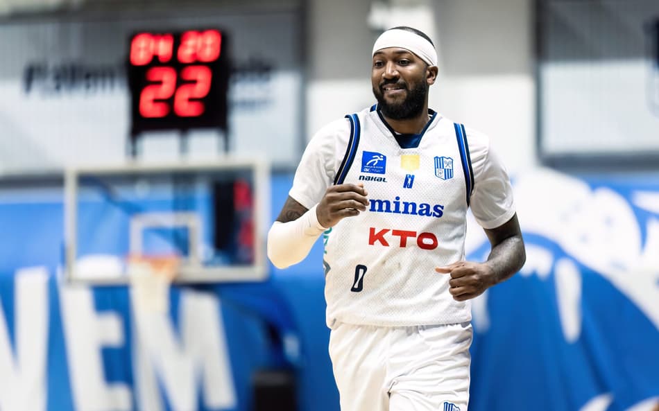 Jordan Williams em ação pelo Minas na Copa Super 8 (Foto: Hedgard Moraes/MTC)