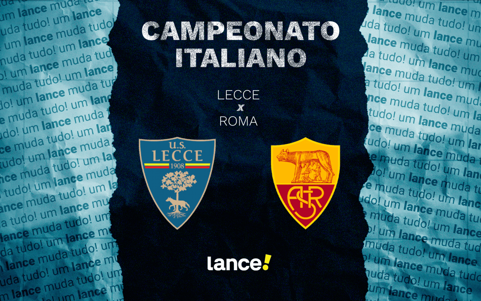 Lecce x Roma: onde assistir pelo Campeonato Italiano (Foto: Arte/lance!)