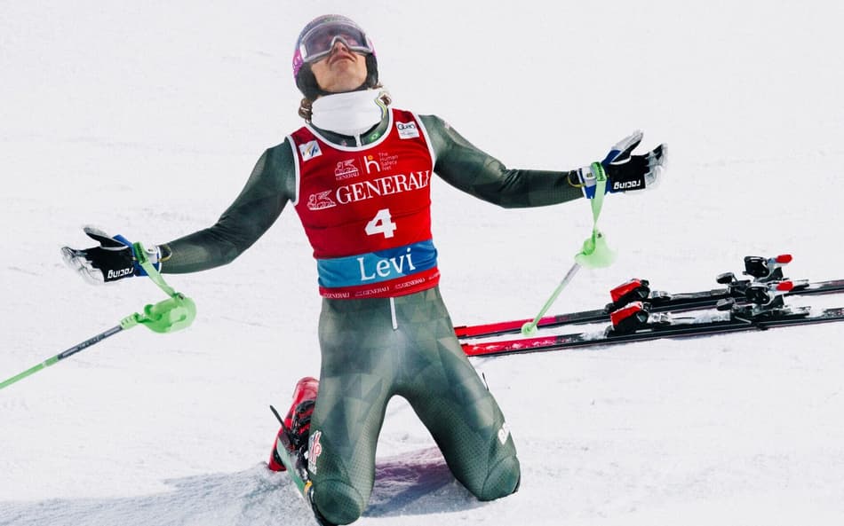 O esquiador Lucas Pinheiro é um dos brasileiros com chances de medalha em Milão-Cortina