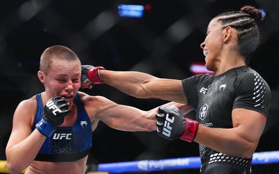 Namajunas perdeu para Natála Silva no UFC 324 (Foto: Reprodução Instagram ufc)