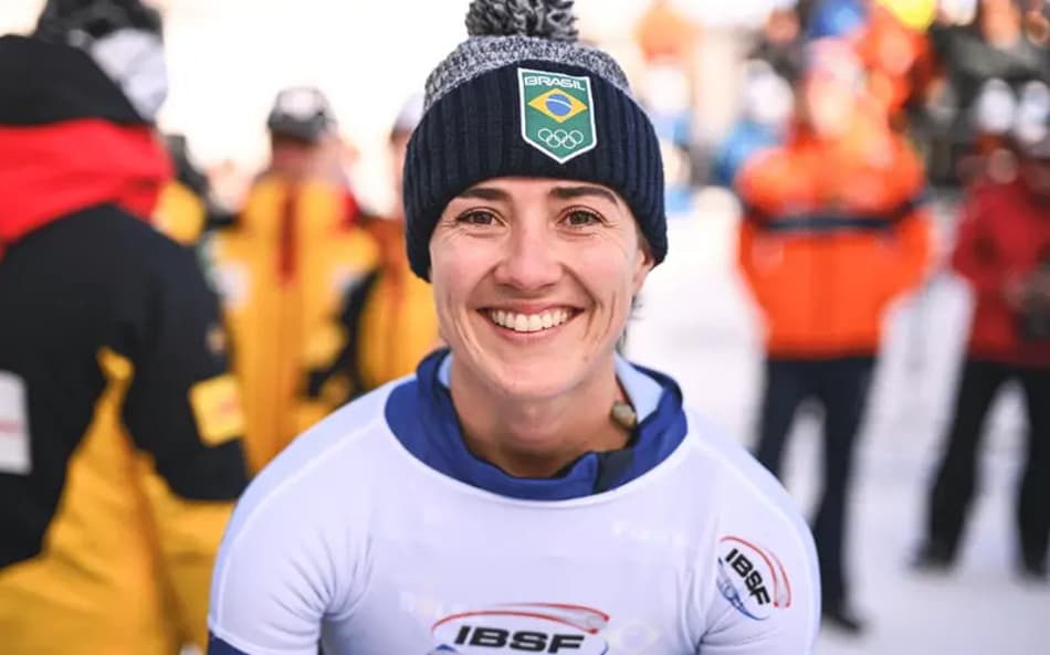 Nicole Silveira, do skeleton, está garantida nos Jogos Olímpicos de Inverno