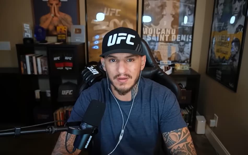 Renato Moicano em vídeo de seu canal no YouTube (Foto: Reprodução)