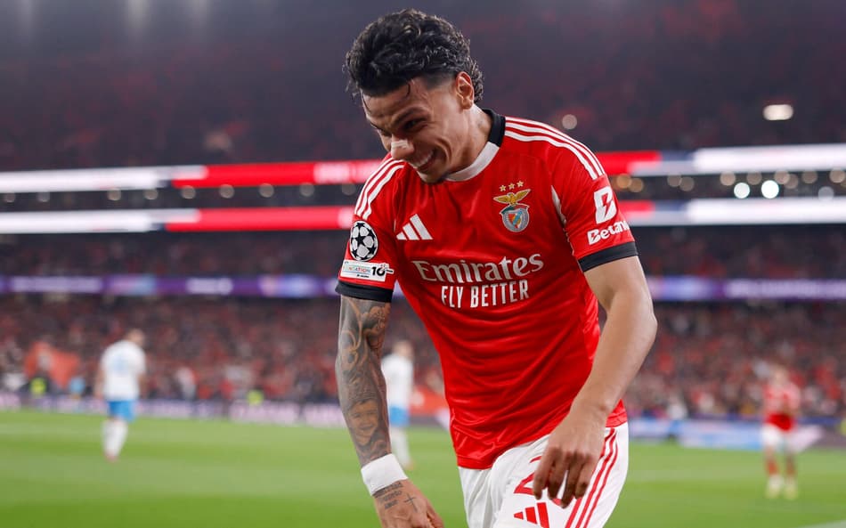 Europeus reagem a jogo de Richard Ríos pelo Benfica: 'Carregou o time'
