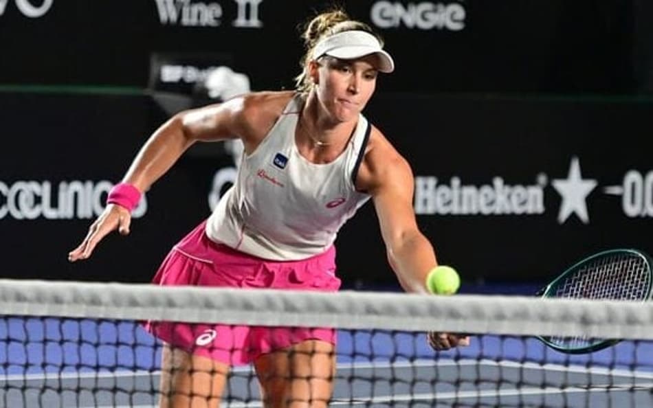 Bia Haddad em ação no SP Open (Foto: Divulgação/João Pires/Fotojump)