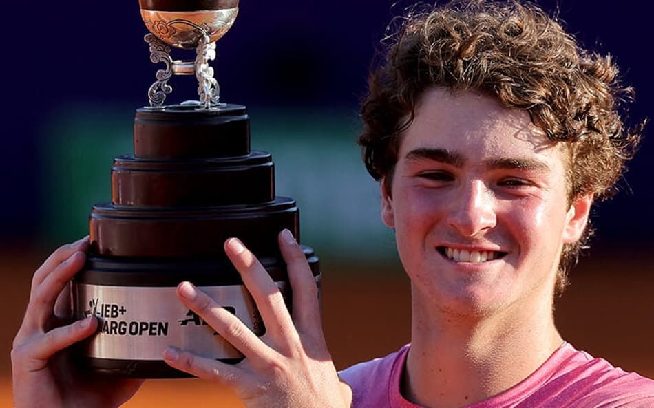 João Fonseca venceu o ATP 250 de Buenos Aires em 2025 (Foto: Arquivo/Divulgação)