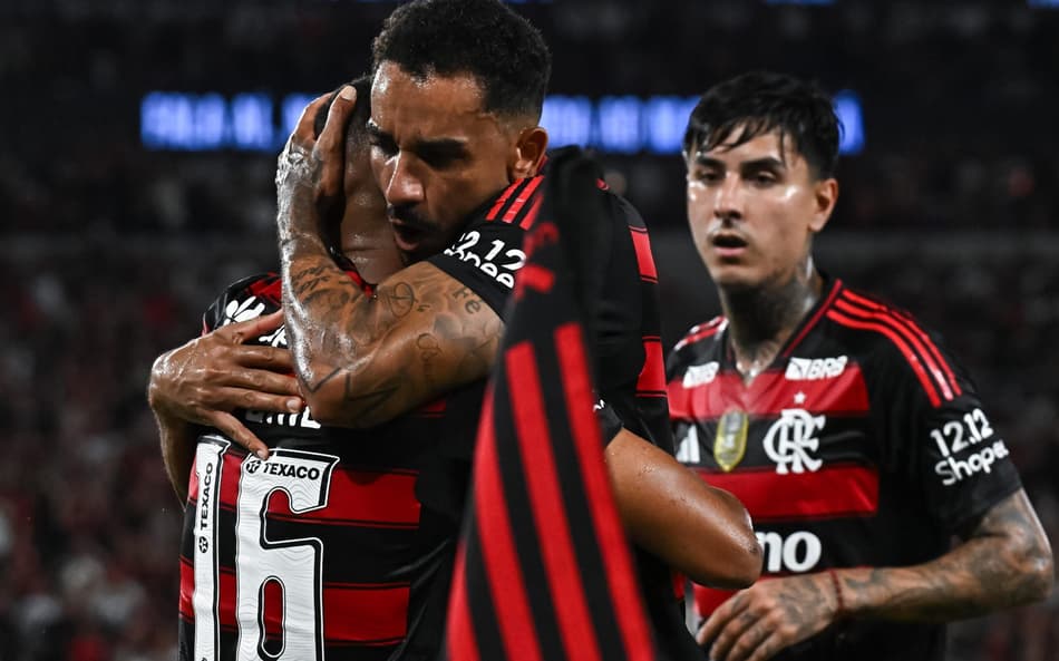 Samuel Lino Danilo Pulgar Flamengo Ceará Brsileirão