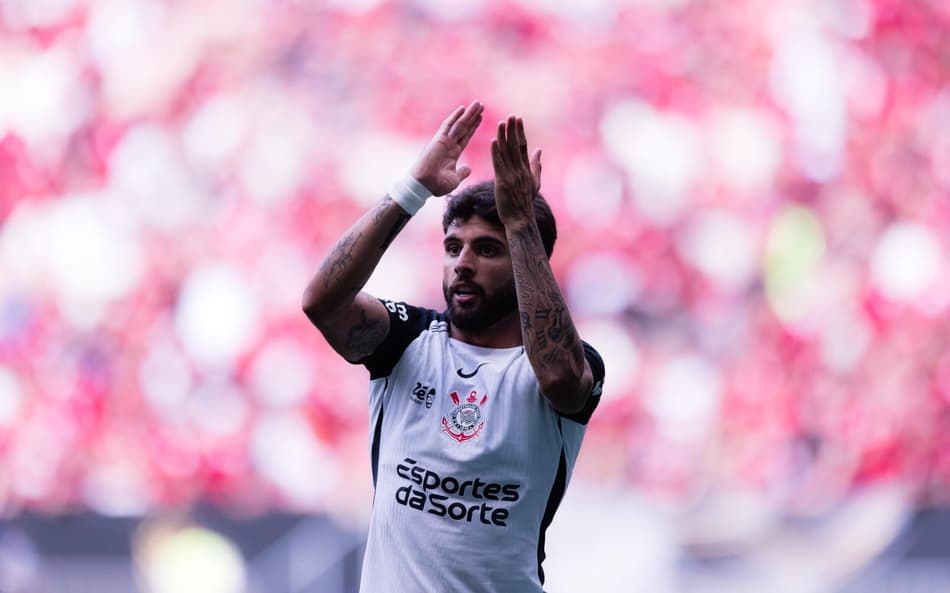Yuri Alberto foi o autor do segundo gol do Corinthians diante do Flamengo. (Foto: Wanderson Oliveira/PXIMAGES)