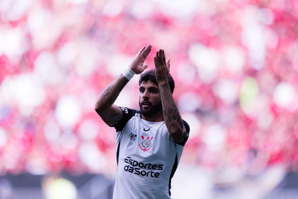 Yuri Alberto foi o autor do segundo gol do Corinthians diante do Flamengo. (Foto: Wanderson Oliveira/PXIMAGES)