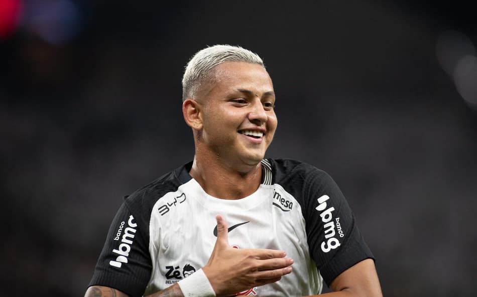 Kayke fechou o placar para o Corinthians (Foto: Jefferson José/Fotopress/Gazeta Press))