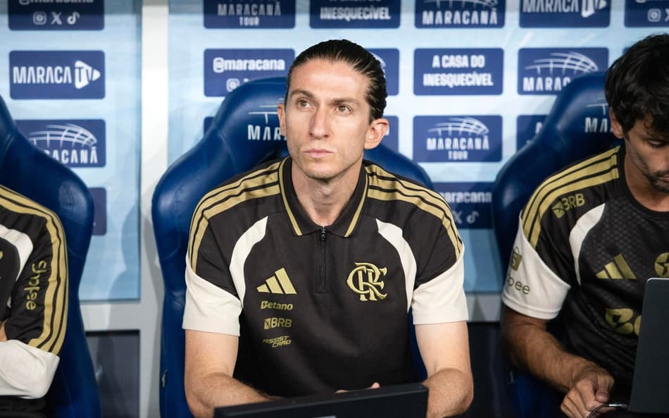Filipe Luís em Flamengo x Sampaio Corrêa (Foto: : DELMIRO DOS SANTOS JUNIOR/MOCHILA PRESS)
