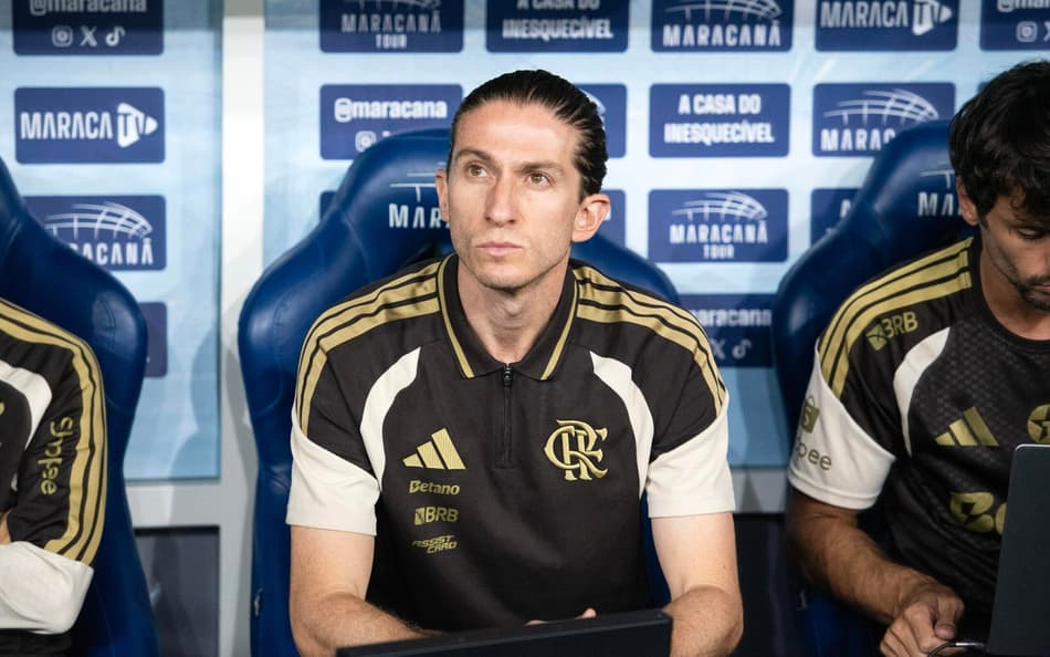 Filipe Luís em Flamengo x Sampaio Corrêa (Foto: : DELMIRO DOS SANTOS JUNIOR/MOCHILA PRESS)