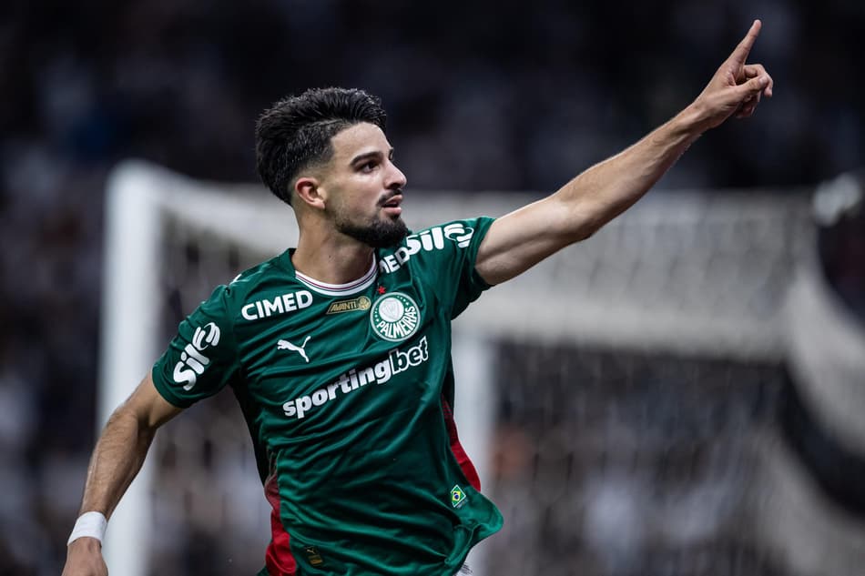 Flaco López faz gol da vitória do Palmeiras sobre o Corinthians, no Paulistão 2026