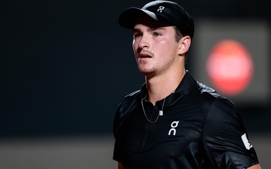 João Fonseca foi eliminado no Rio Open (Foto: Marcello Zambrana/ Agif/Gazeta Press)