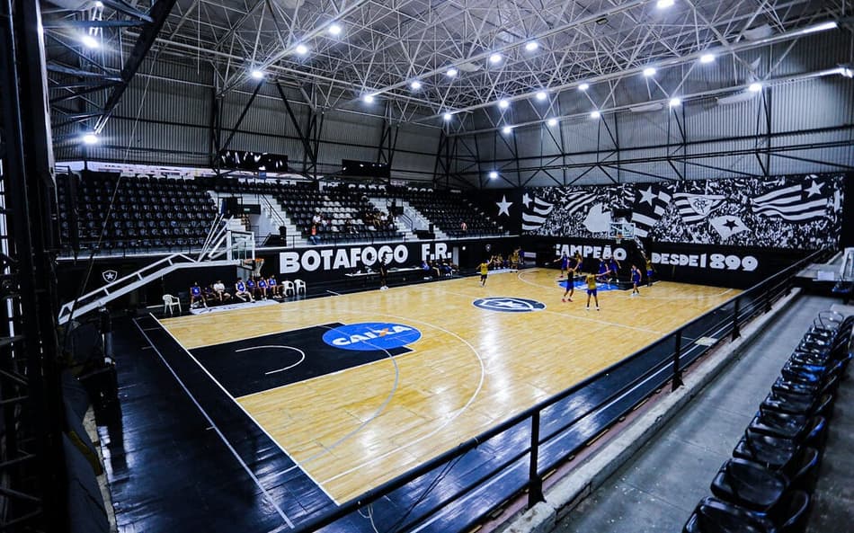 Ginásio Oscar Zelaya é a casa do Botafogo no NBB (Foto: Divulgação/Botafogo)