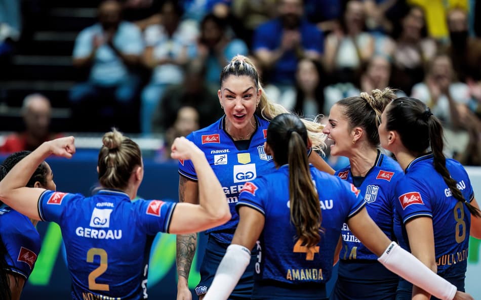 Minas vence Mackenzie em partida da Superliga feminina (Foto: Divulgação / MTC)